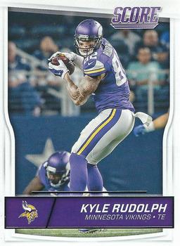 Kyle Rudolph Minnesota Vikings 2016 Panini Score NFL #185